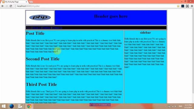 simple php site tutorial end смотреть онлайн