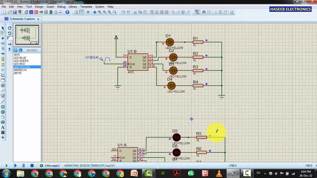 {798} CD4015 Circuit Design and Simulation In Proteus 8.2 Professional смотреть онлайн