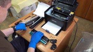 #144 Барабан для Pantum PC-211E | Замена фотовала Pantum PC-211 | PANTUM M6500 / M6550 / P2200 P250