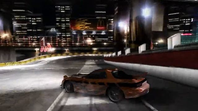 Need for Speed Underground - Drifting - Mazda RX7 смотреть онлайн