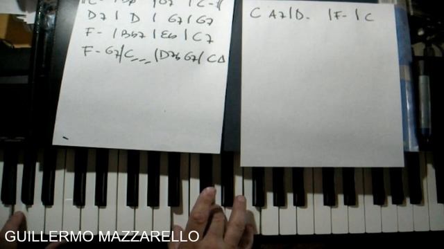 Como Tocar en PIANO AFICHES (Tango en piano) TUTORIAL Facil смотреть онлайн