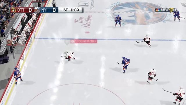 NHL 16 TERRIBLE LOSS|OTT vs ISl смотреть онлайн
