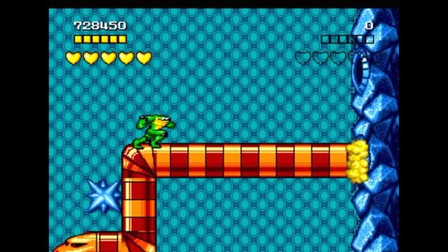 Sega Mega Drive 2 (Smd) 16-bit Battletoads Stage 6