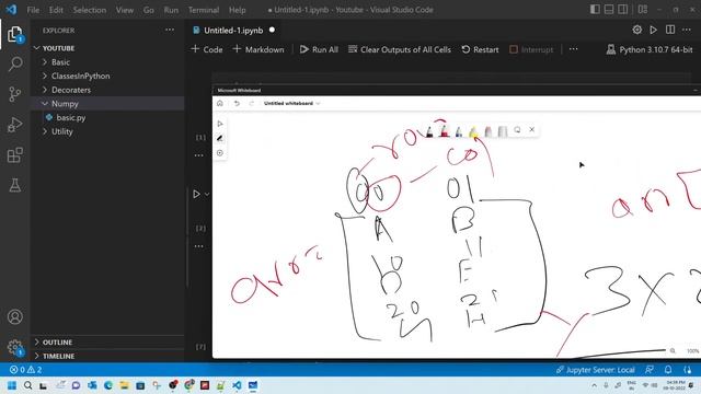 Data Sicence in Python Part 2 | Operation on 2D Array Using Numpy смотреть онлайн