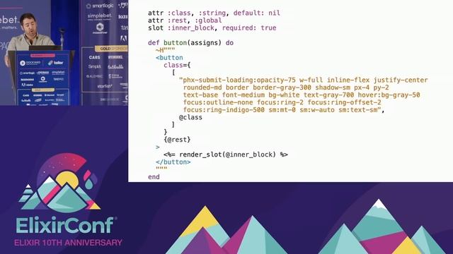 ElixirConf 2022 - Chris McCord - Phoenix + LiveView Updates смотреть онлайн