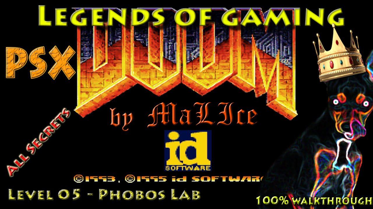 PSX Doom (GZDoom) 100% Walkthrough - Map 05 Phobos Lab смотреть онлайн