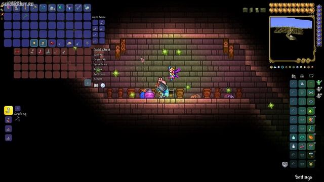 ПИРАМИДА Террария (СИД на 1.4.4.9) или Как найти Пирамиду в Террарии 1.4.4.x смотреть онлайн