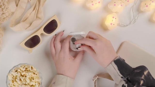 Enjoy the comfort and style of the Audio-Technica ATH - SQ1TW Popcorn Wireless Headphones смотреть онлайн