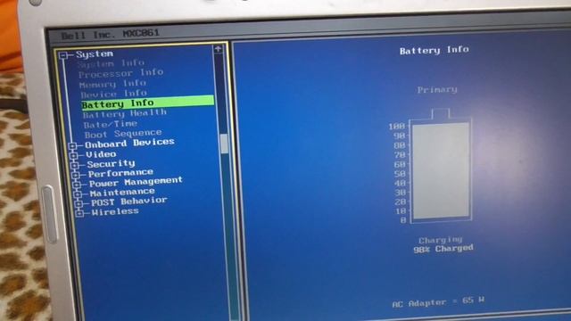 How to enter BIOS of Dell Inspiron 640m laptop (BIOS overview) смотреть онлайн
