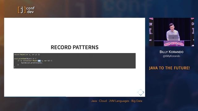 Jconf 2022 - Billy Korando - Java to the Future! смотреть онлайн