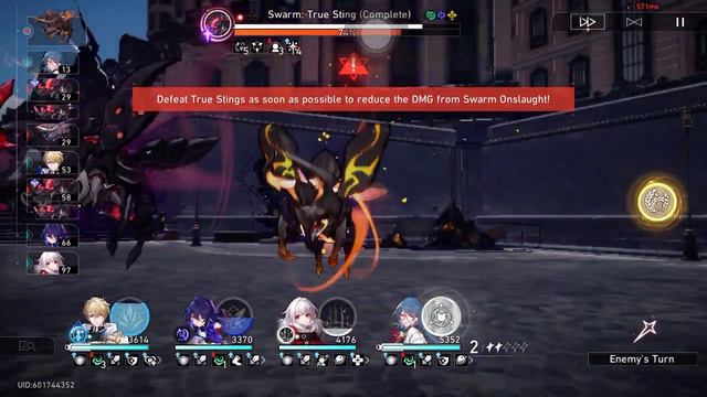 [Honkai Star Rail Vid] SU Swarm Disaster Difficulty III Final Boss смотреть онлайн
