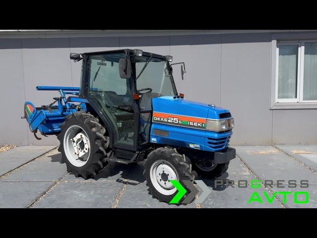 Iseki Geas TG 25 Минитрактор японский с кабиной в наличии в Новосибирске смотреть онлайн
