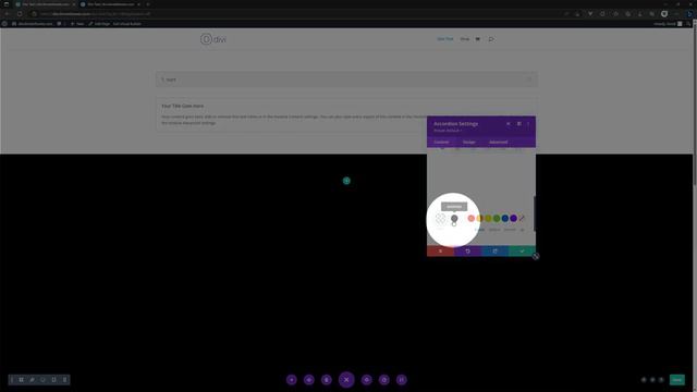 How To Change Color Between Accordion Items Divi смотреть онлайн