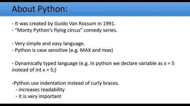 What is Python? | Introduction to Python Language | Python3 tutorial for Beginner | In Hindi смотреть онлайн