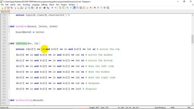 tic tac toe game using python смотреть онлайн