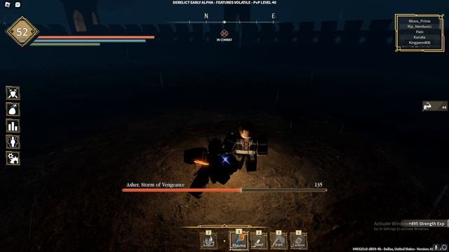 Asher boss fight | No hit | Roblox Derelict смотреть онлайн