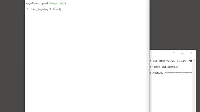 Python PIL - Apply blur effect смотреть онлайн