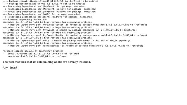 DevOps & SysAdmins: yum error when installing memcached смотреть онлайн