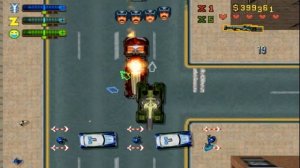 GTA 2 танк в первом городе, быстрое прохождение района