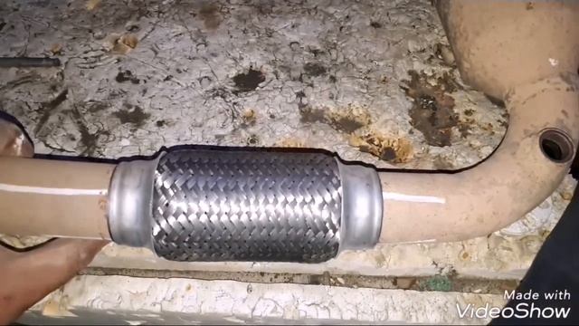 ТагаЗ Aquila  Укрощение строптивого. Или как поменять гофру выхлопной системы . смотреть онлайн