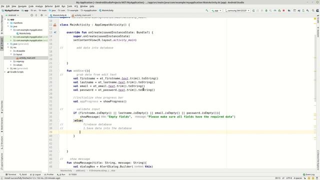 2.Kotlin Firebase PartB смотреть онлайн