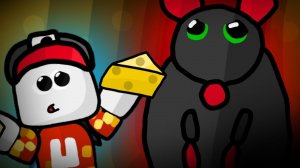 КРЫСА ОХОТИТСЯ на НАС в Роблокс Cheese Escape