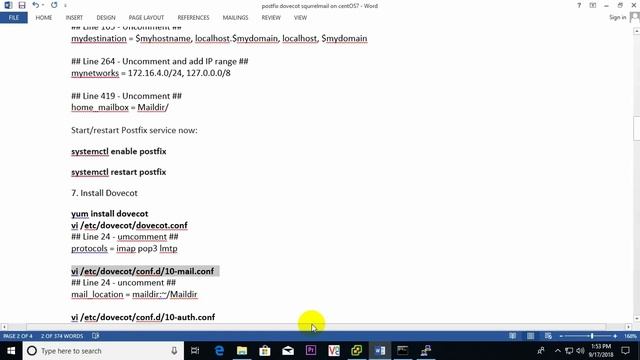 Mail Server In CentOS 7 with Postfix, Dovecot & Squirrel Mail смотреть онлайн