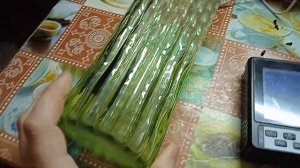 Обзор простого дозиметра с AliExpress - BR-9B Model XR1. Замер  бетты от вазы из уранового стекла