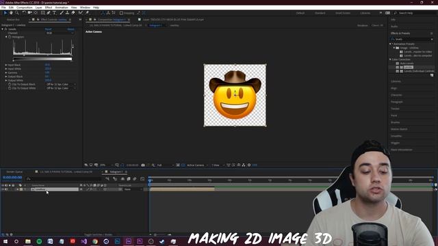 How to Extrude ANY 2D IMAGE into 3D ! | Adobe After Effects Tutorial смотреть онлайн