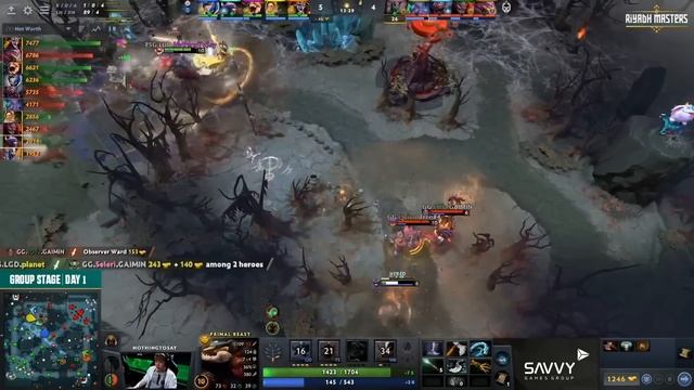 GAIMIN GLADIATORS vs PSG.LGD - MAJOR CHAMPIONS - RIYADH MASTERS 2023 DOTA 2 смотреть онлайн