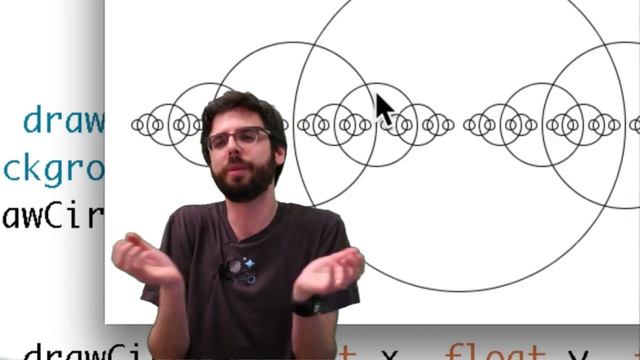 8.2: Fractal Recursion - The Nature of Code смотреть онлайн