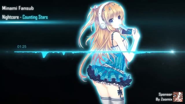 Nightcore - Counting Stars ♥ смотреть онлайн