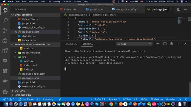 Create your React Workflow Using Webpack смотреть онлайн