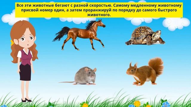 Чей голос громче всех? Попробуй проранжировать животных от самого тихого до самого громкого. смотреть онлайн