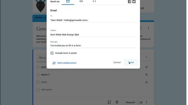 Send form emails from GMAIL for business смотреть онлайн