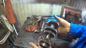 Переборка КПП шпинделя 675 676 фрезного станка