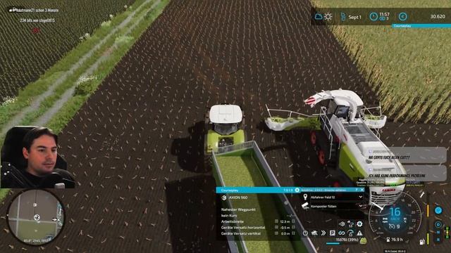 LS22 #199 Mais häckseln auf der NF Marsch 4fach im Landwirtschafts Simulator 2022 #LetsPlay смотреть онлайн