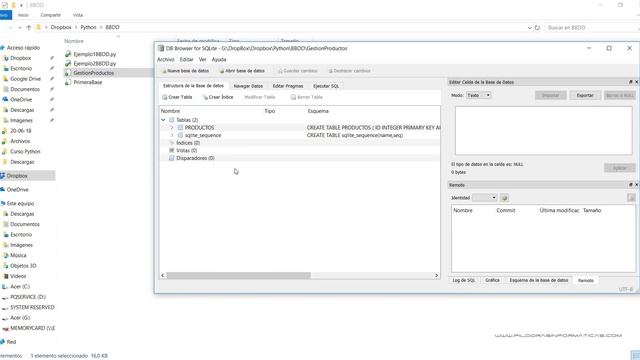 Curso Python. BBDD IV. Vídeo 58 смотреть онлайн