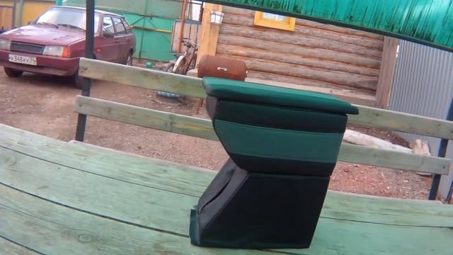 Подлокотник для калины кросс 2. Забрал подлокотник из ателье. смотреть онлайн