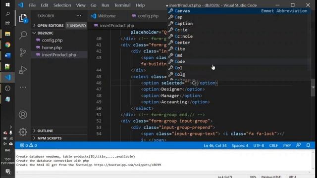 MySQL Insert Data with PHP смотреть онлайн