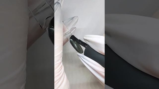 Выкраска черных оттенков из коллекции Black&White от компании Planet Nails #Shorts смотреть онлайн