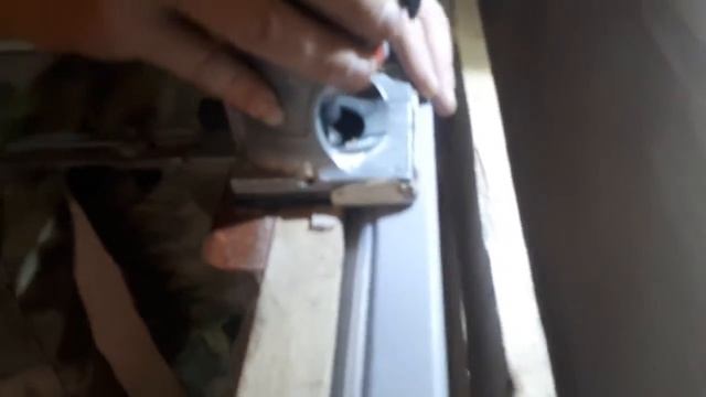 Врезка петли в коробку и дверь крашенные