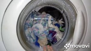 Стиральная Машина Zanussi. Стирка Садовских Вещей. Программа: Хлопок 60 градусов 800 об/мин.