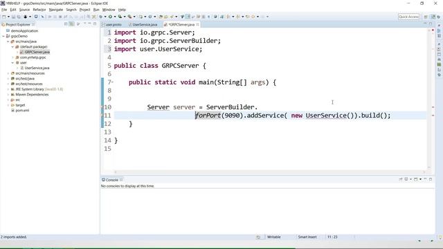 How to Start GRPC Server in Java смотреть онлайн