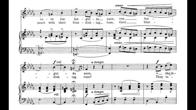 Danza, Danza, Fanciulla Gentile (F. Durante) - Bb Minor Piano Accompaniment