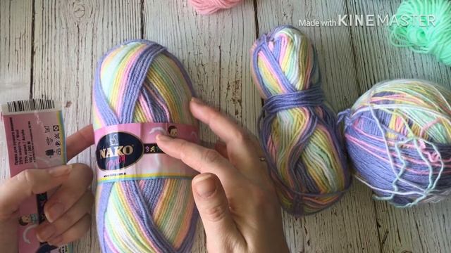 Остатки пряжи. Что с этим делать? Ищем вдохновения. смотреть онлайн