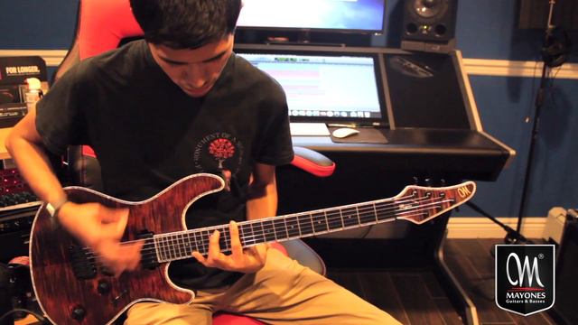 Mayones Regius 6 Custom (Gear God's Guitar) Demo смотреть онлайн