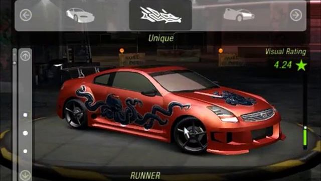 NFS Underground 2 - Infiniti G35 Build смотреть онлайн