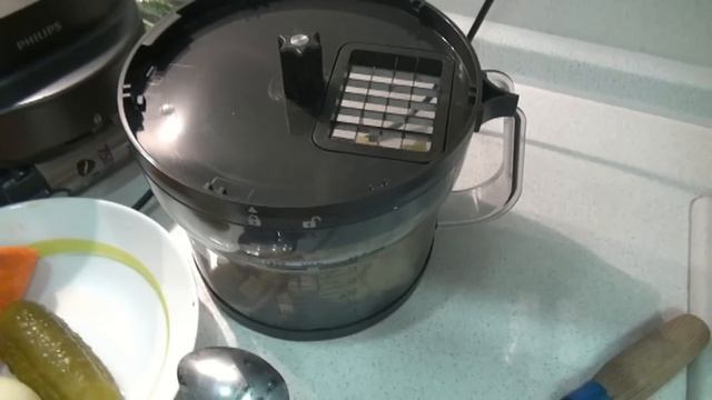 Почему я выбрала блендер Philips с насадкой для нарезки кубиками