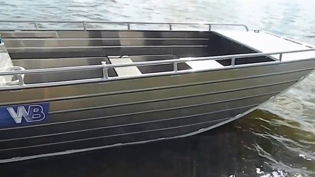 Алюминиевый катер Wyatboat 490С спецзаказ Вятбот 490С смотреть онлайн